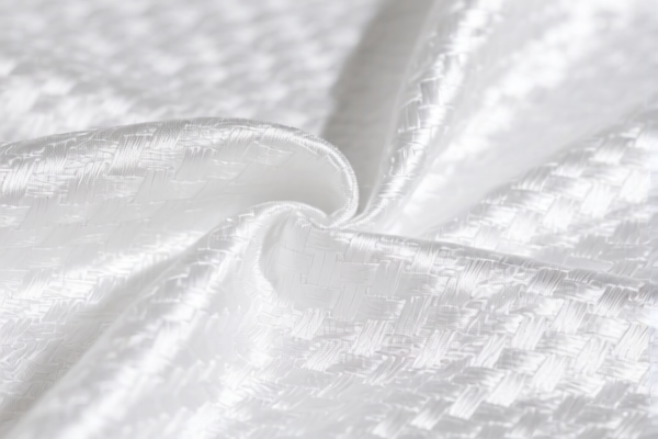 Acrylic_Modacrylic Satin Weave Fabric, Unbleached