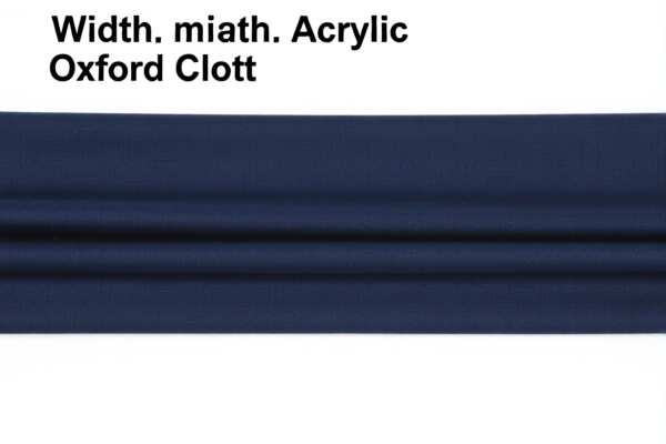 Wide Width Acrylic Oxford Cloth