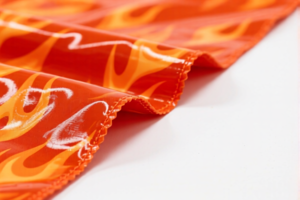 Acrylic twill flame retardant fabrics
