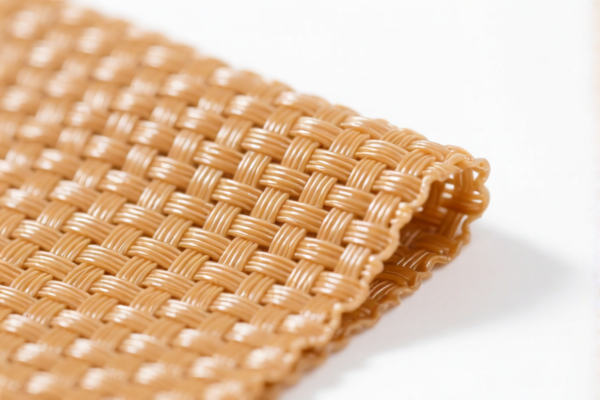 Acrylic or modacrylic woven fabrics