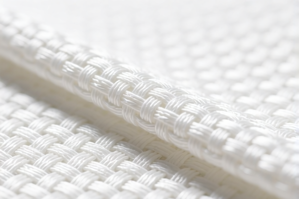 Acrylic or modacrylic woven fabrics