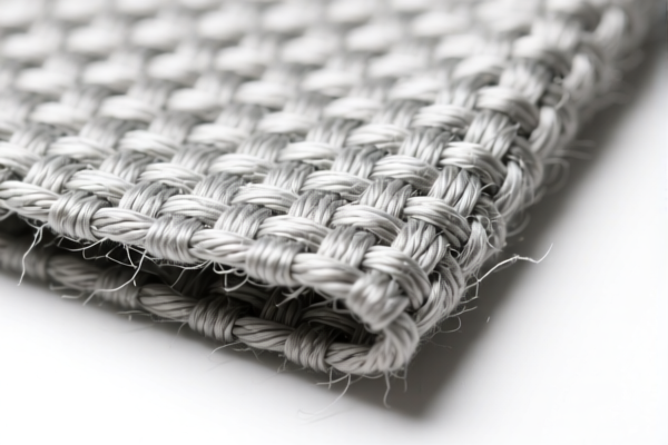 Woven fabrics of synthetic staple fibers for bedding