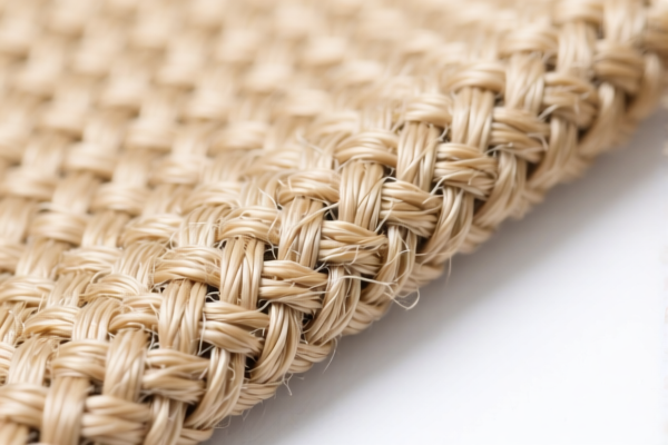 Woven fabrics of synthetic staple fibers for garment lining