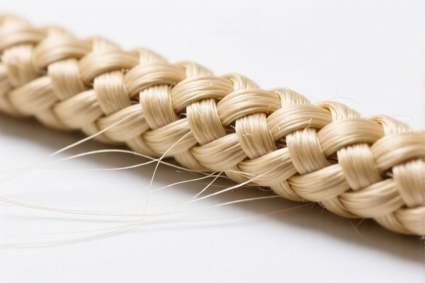 Woven fabrics of synthetic staple fibers for garment lining