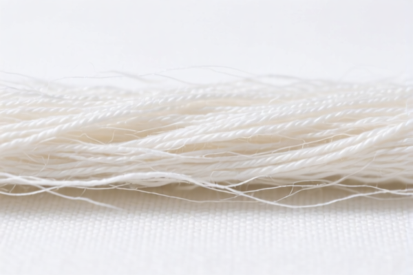 Bleached Plain Weave Polyester Staple Fiber_Cotton Woven Fabric