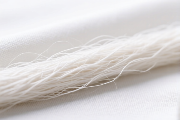 Bleached Plain Weave Polyester Staple Fiber_Cotton Woven Fabric
