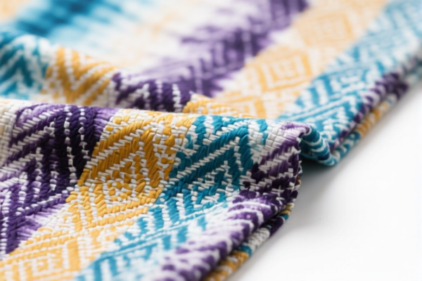 Dyed Polyester Cotton Jacquard Fabric