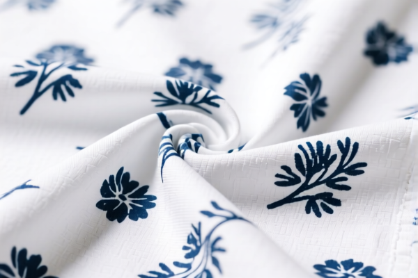 Printed Polyester Cotton Shirt Fabric