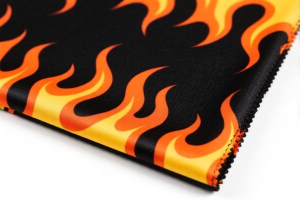 Polyester Printed Flame Retardant Fabric