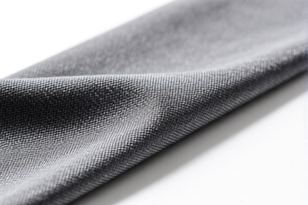 High Density Polyester Staple Fiber Twill Fabric