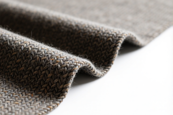 Wool blended synthetic woven fabric for apparel