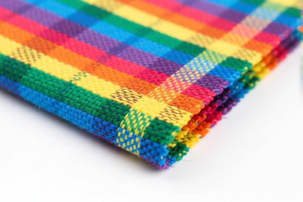 Colored Synthetic Staple Fiber Woven Duck Fabric