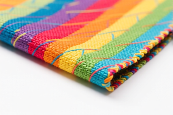 Colored Synthetic Staple Fiber Woven Duck Fabric