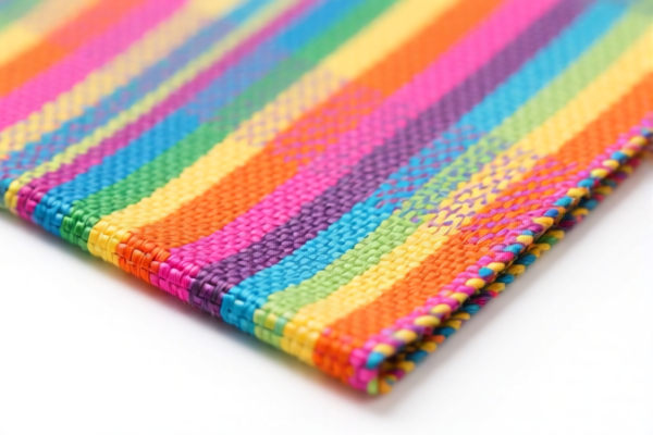 Colored Synthetic Staple Fiber Woven Duck Fabric
