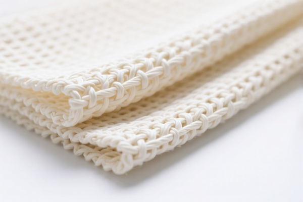 Bleached woven fabrics