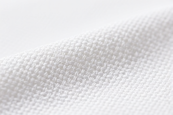 Synthetic staple woven twill weave fabric