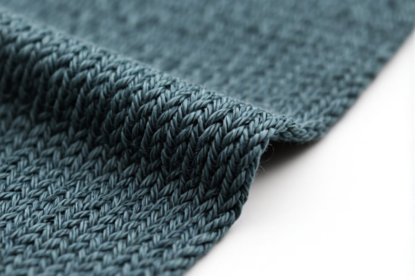 Synthetic staple woven yarn