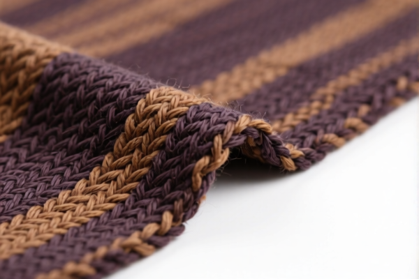 Synthetic staple woven yarn