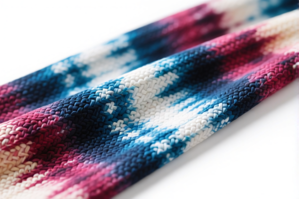 Acrylic blended dyed woven fabric