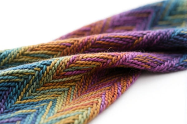 Blended yarn dyed jacquard fabric