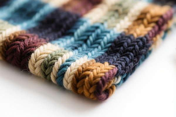 Blended yarn dyed woven fabric