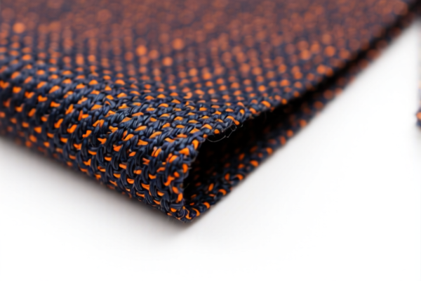 Flame retardant blended dyed woven fabric
