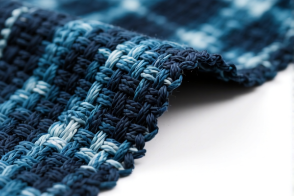 High density blended dyed woven fabric