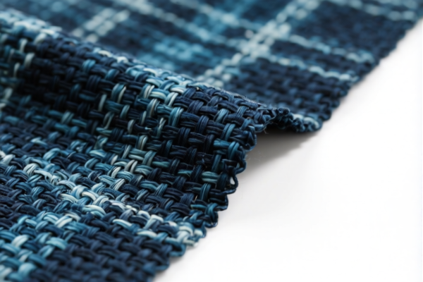 High density blended dyed woven fabric