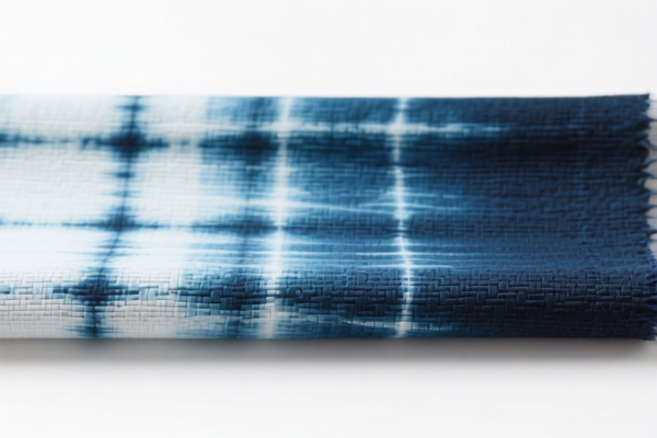 Plain blended dyed woven fabric