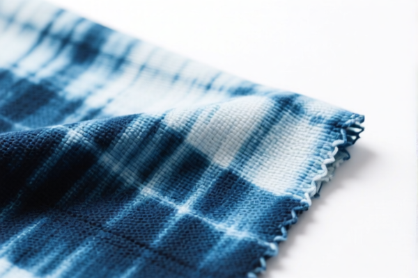 Plain blended dyed woven fabric