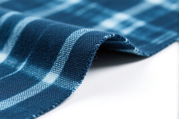 Polyester blended dyed woven fabric