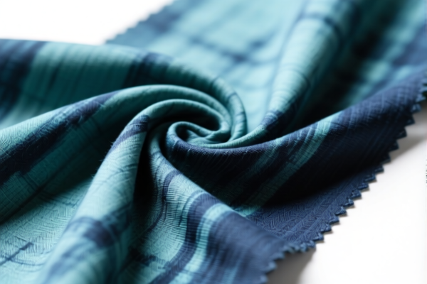 Polyester_Viscose blended dyed woven fabric
