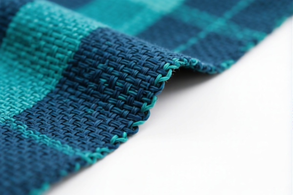 UV resistant blended dyed woven fabric