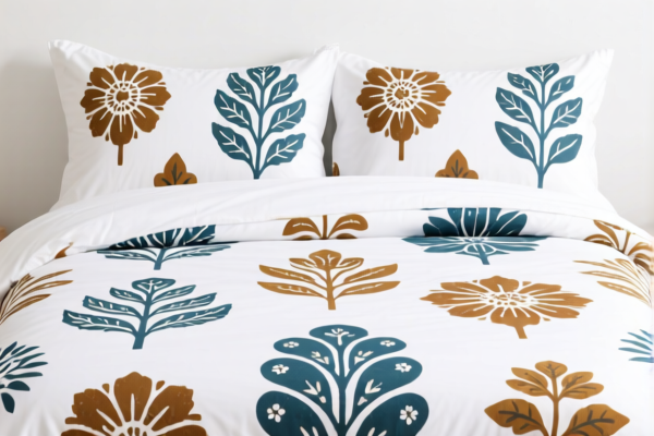 Printed Blend Decorative Bed Sheet