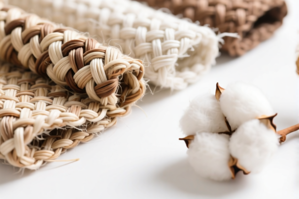Unbleached_Bleached Woven Fabrics of Artificial Staple Fibers Mixed Mainly with Cotton, Width Exceeding 127cm, for Hotel Use