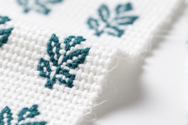 Printed woven fabrics of cotton mixed with artificial staple fibers
