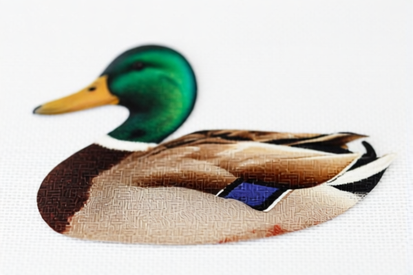 Printed Woven Artificial Staple Fiber_Cotton Blend Duck Fabric for Workwear