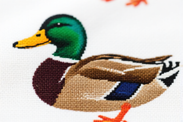 Printed Woven Artificial Staple Fiber_Cotton Blend Duck Fabric for Workwear