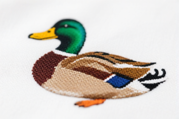 Printed Woven Artificial Staple Fiber_Cotton Blend Duck Fabric for Workwear