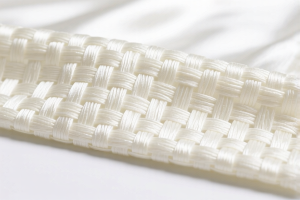 Bleached Woven Artificial Staple Fiber Satin Fabric
