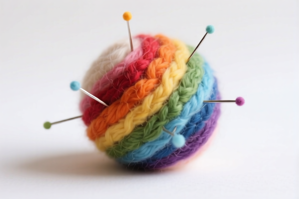 Colored Needlefelt
