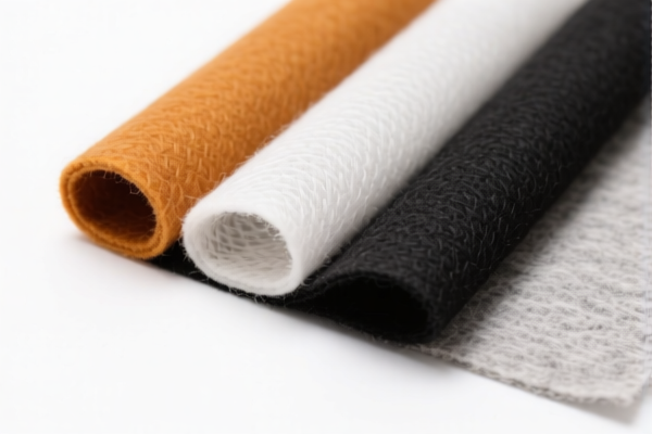 Nonwoven felt of other textile materials