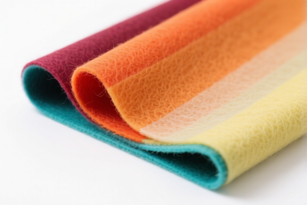 Acrylic felt fabric