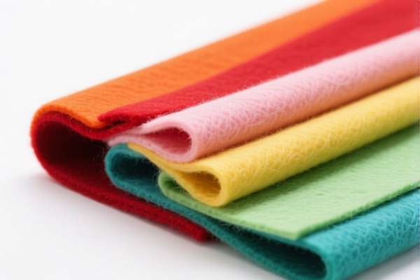 Acrylic felt fabric