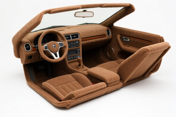 Automotive interior felt
