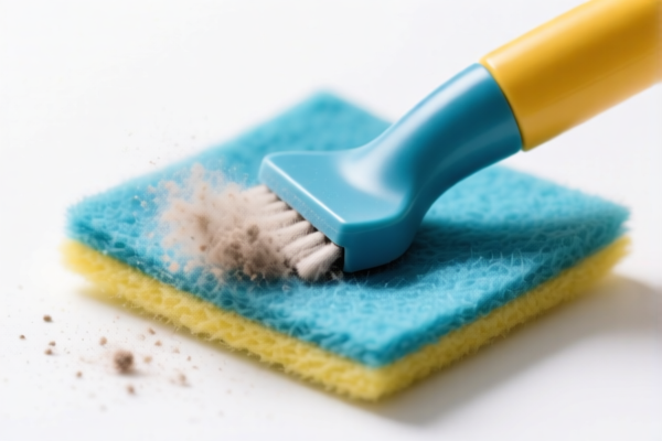 Dust removal felt
