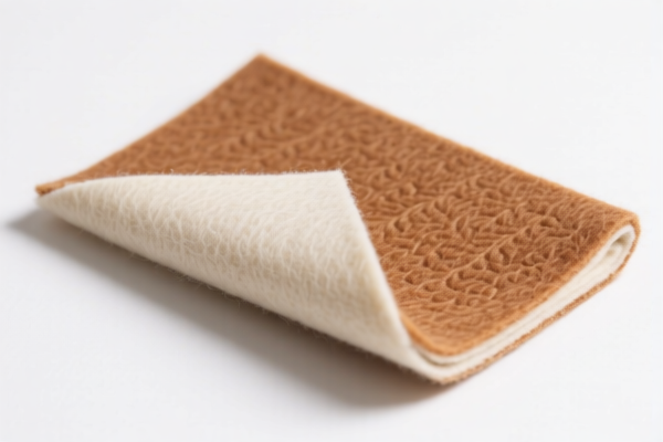 Felt backing