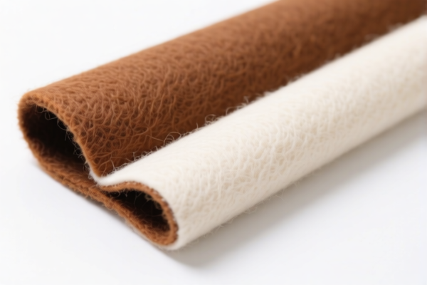 Felt backing