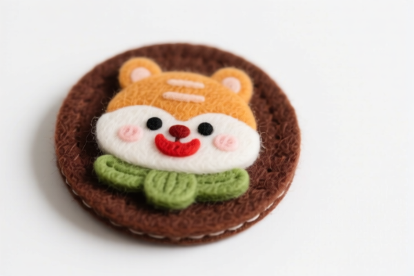 Felt coaster