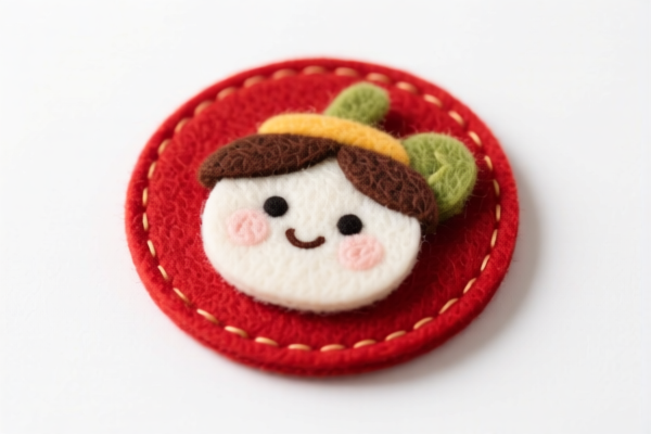 Felt coaster